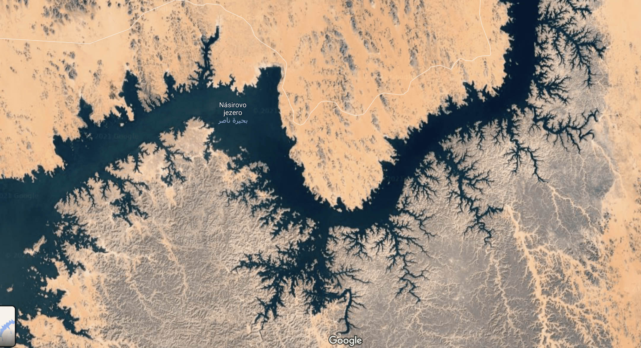 Jezero Nesser, Egypt